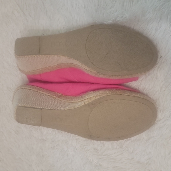 Bongo Pink Open Toe Wedges Size 9 - Picture 8 of 8